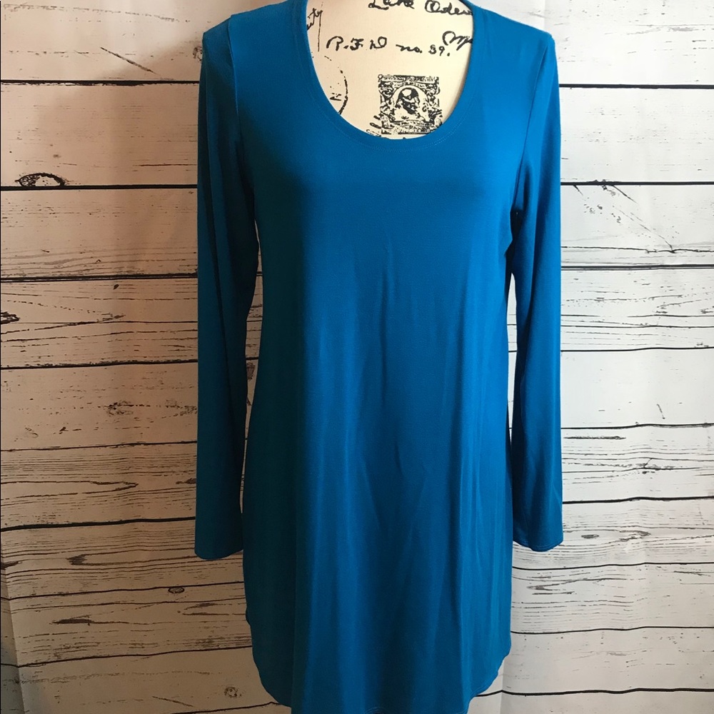 Eileen Fisher Long Sleeve Dress💕G 203